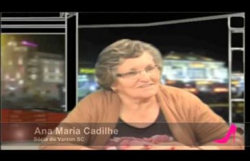 1-0 pra Elas: Ana Maria Cadilhe