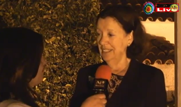 Elisa Ferraz agradeceu trabalho da NLtv