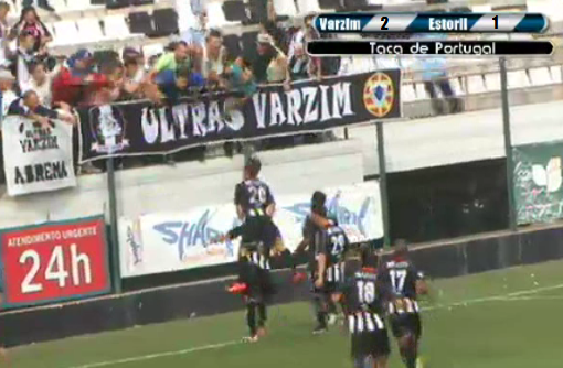 Varzim de primeira elimina Estoril da Taça (2-1)