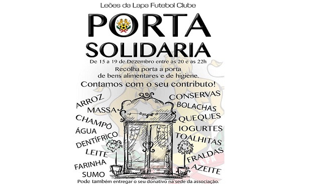 Solidariedade “Porta a Porta”