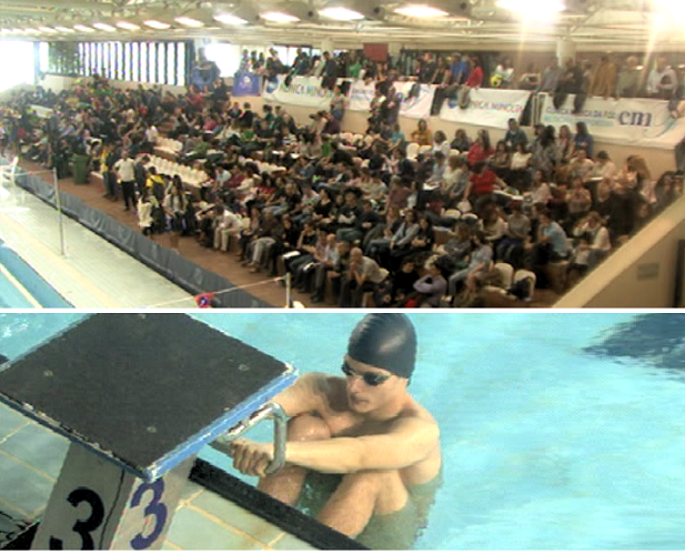 Meeting de Natação atrai centenas de pessoas às Piscinas
