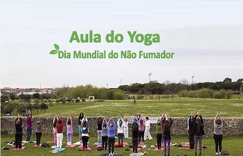 Yoga para assinalar Dia Mundial do Não Fumador