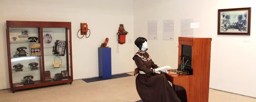 Telefones antigos: Exposição com visitas guiadas