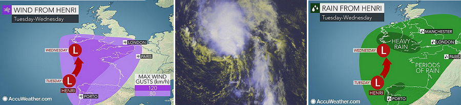 Vem aí Tempestade Tropical Henri