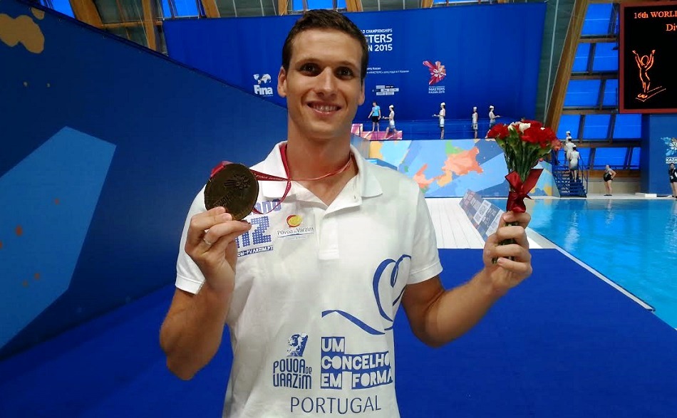 Tricampeão europeu vai ser homenageado pela Federação de Natação