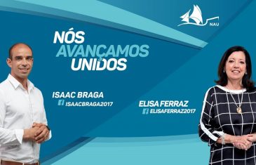 Elisa Ferraz inaugura sede do NAU, nas Caxinas