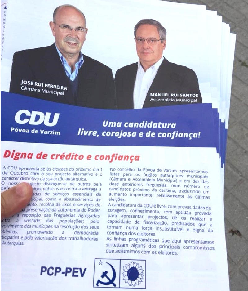 CDU em campanha