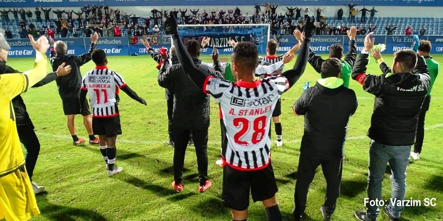 Varzim vence (1-2), soma e segue