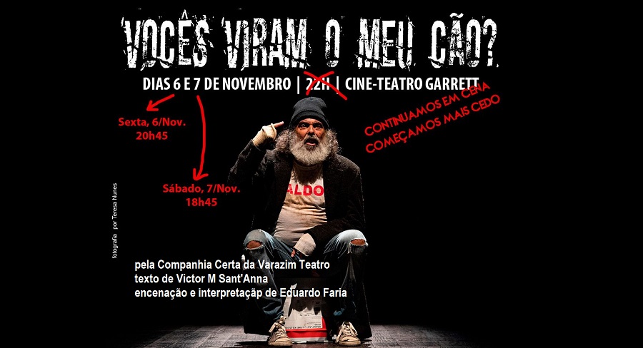 Teatro na Póvoa com novo horário