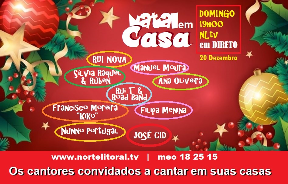 Concerto “Natal em Casa”, na NLtv
