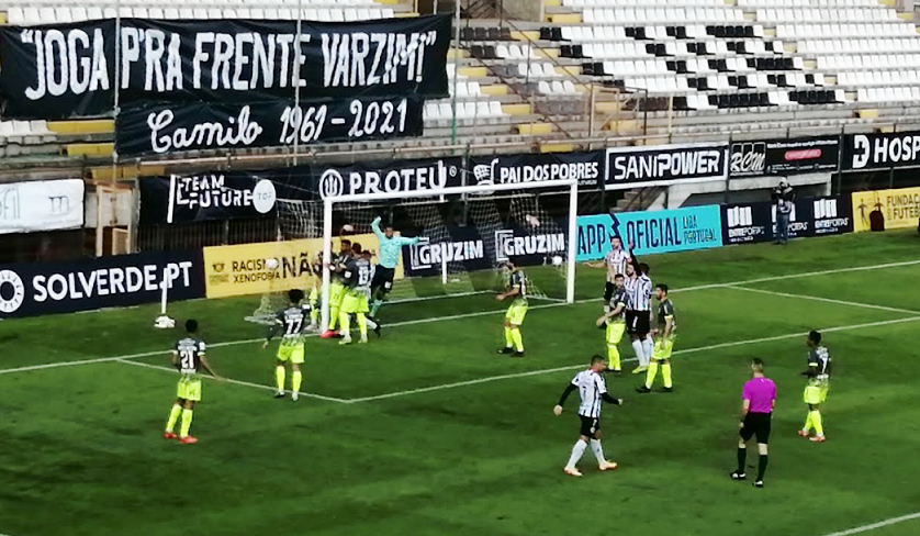 Varzim volta a perder ao não encontrar as Chaves da vitória 1-3