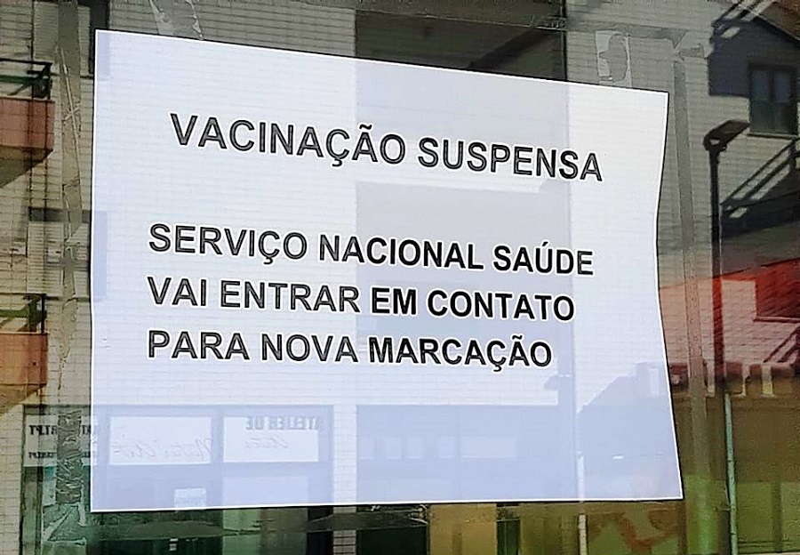 Póvoa: Vacinação suspensa