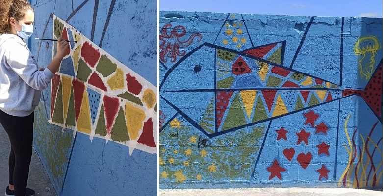 Alunos sensibilizam – “Tudo o que cai no chão, vai parar ao mar” Alunos sensibilizam – “Tudo o que cai no chão, vai parar ao mar”