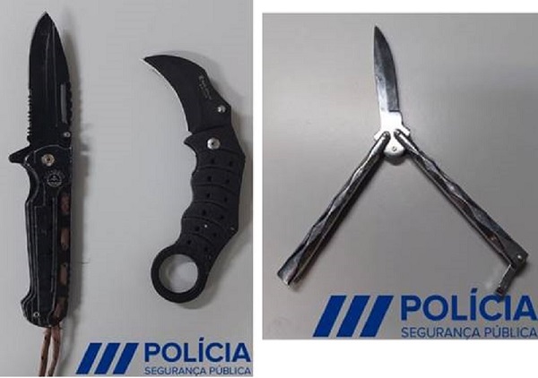 PSP deteve jovem de 17 anos com arma ilegal