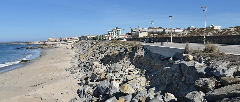 Vila: obras da recuperação das frentes marítimas de Vila do Conde e Árvore