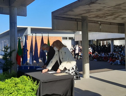 Requalificação da Escola Flávio Gonçalves custou 5 milhões de euros Requalificação da Escola Flávio Gonçalves custou 5 milhões de euros