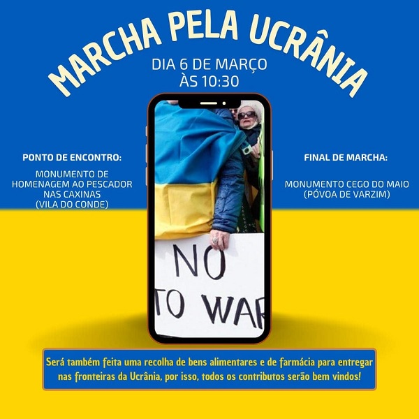 Jovens unem Vila do Conde e Póvoa de Varzim com marcha pela Paz