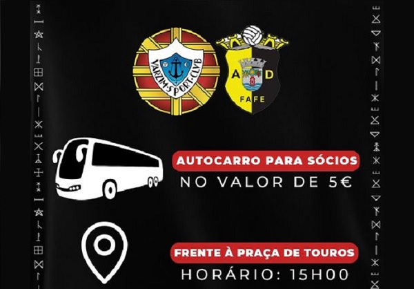Varzim disponibiliza autocarro para sócios