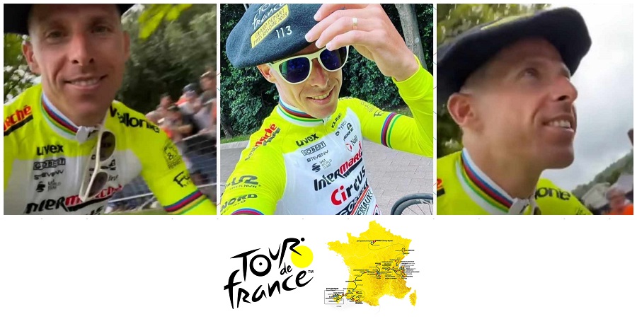 Volta a França: Rui Costa confiante e bem disposto Volta a França: Rui Costa confiante e bem disposto