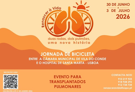 Transplantados pedalam de Vila do Conde a Lisboa