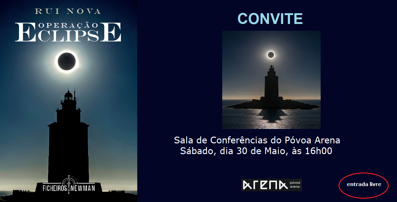 “Operação Eclipse”: o novo livro de Rui Nova