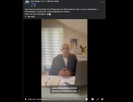 Presidente da Junta de Vila do Conde sob suspeita é foco de reportagem da RTP